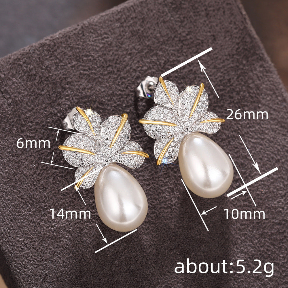 Vintage Handmade Pearl Earring