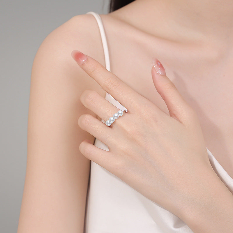 Stunning Pearl Ring for Daily Wear