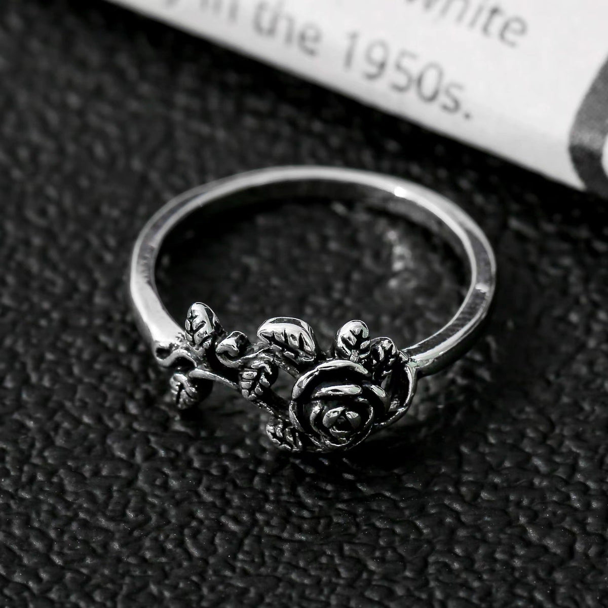 Delicate Artisan Silver Ring