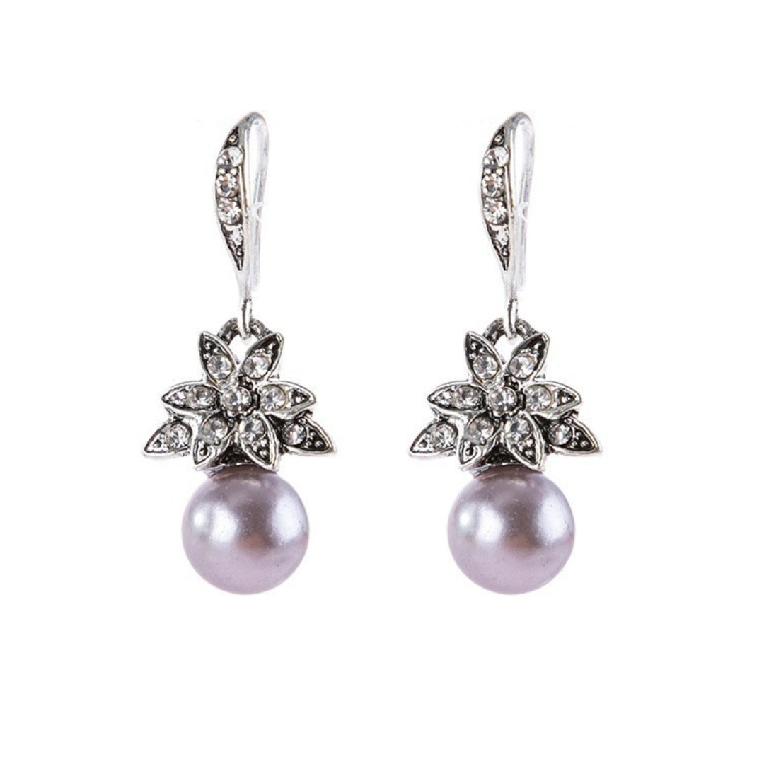 Delicate Artisan Pearl Earring