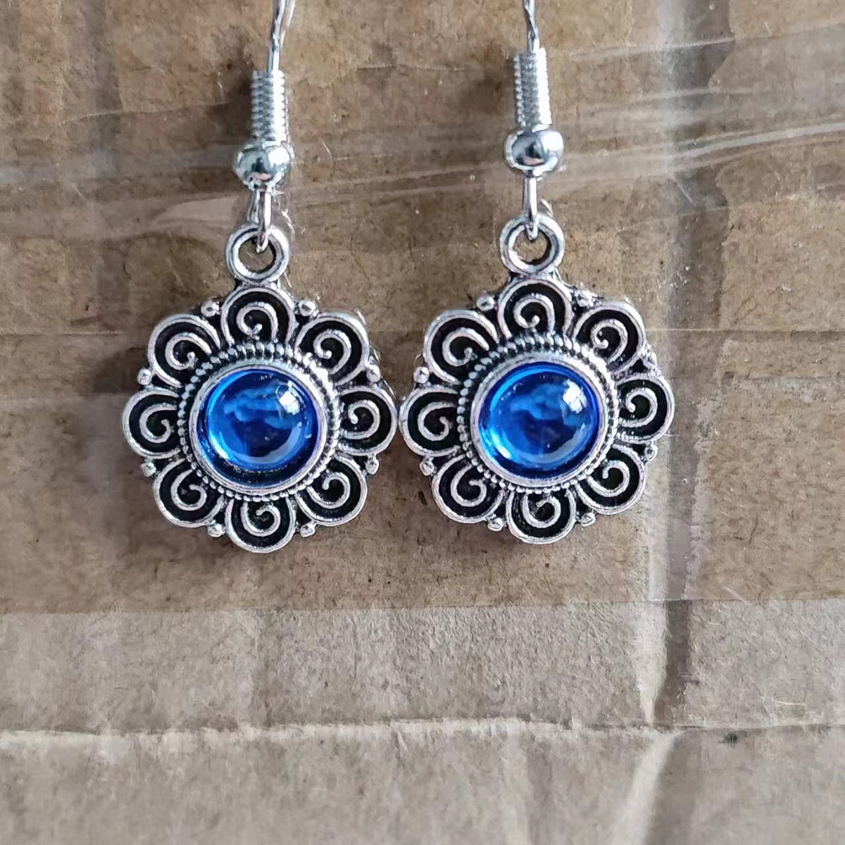 Delicate Artisan Silver Earring
