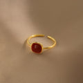 Classic Gold Ring with Timeless Appeal