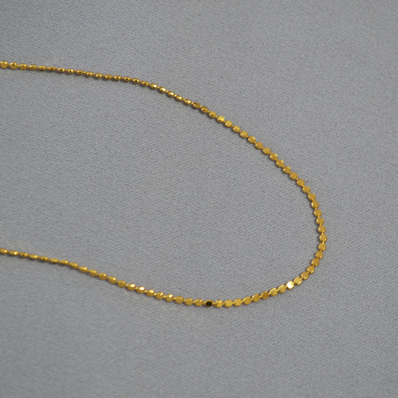 Vintage Handmade Gold Necklace