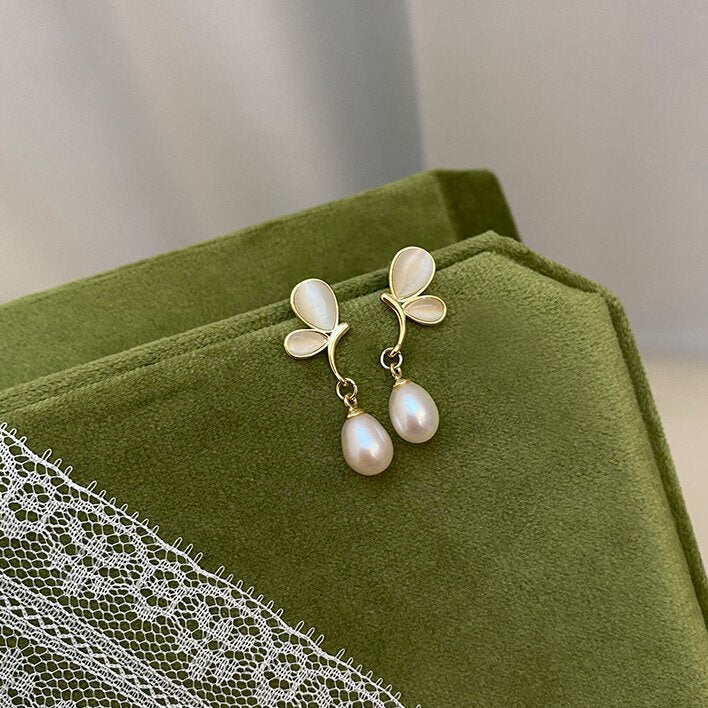 Vintage Handmade Pearl Earring