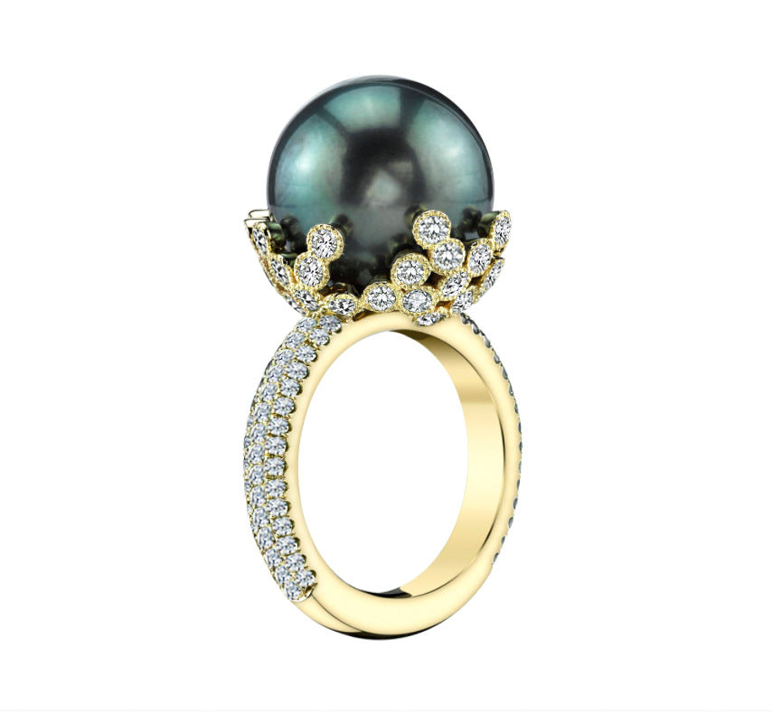 Classic Pearl Ring with Timeless Appeal