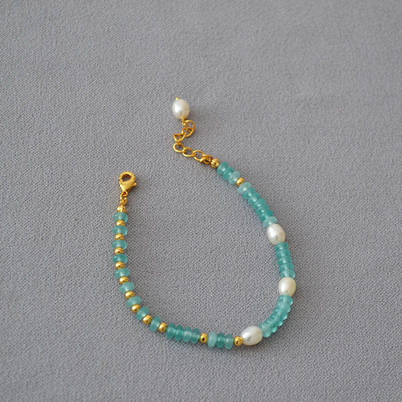 Delicate Artisan Pearl Necklace