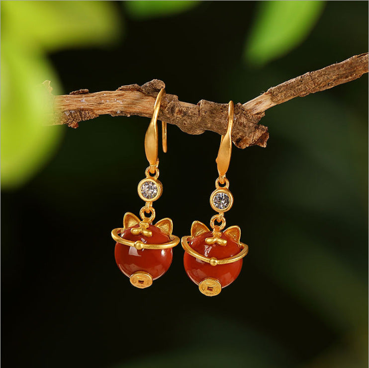Beautiful Gold Earring with Unique Style