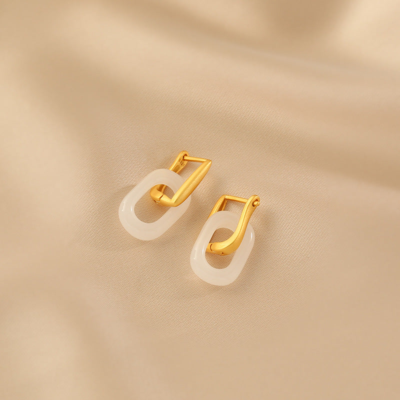 Beautiful Silver Earring with Unique Style