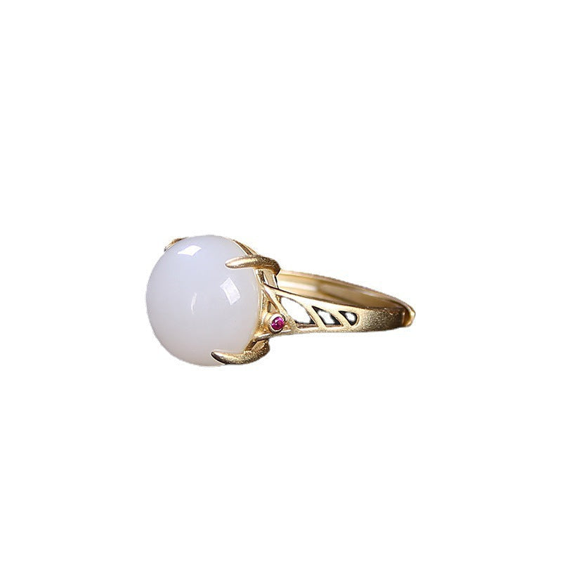 Delicate Artisan Silver Ring