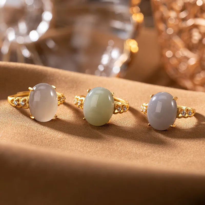 Delicate Artisan Gold Ring