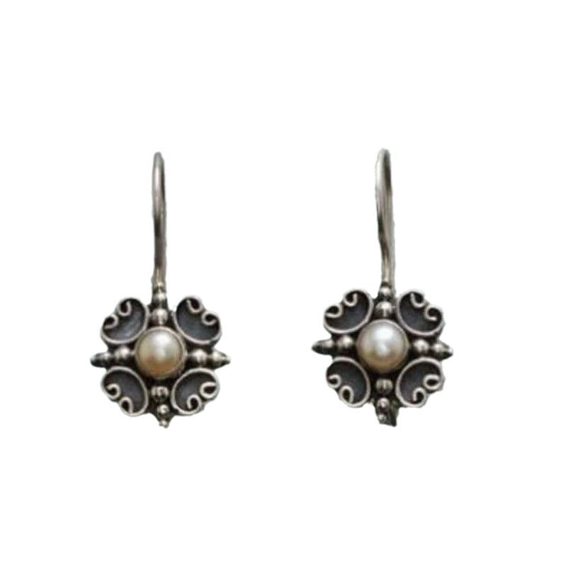 Delicate Artisan Silver Earring