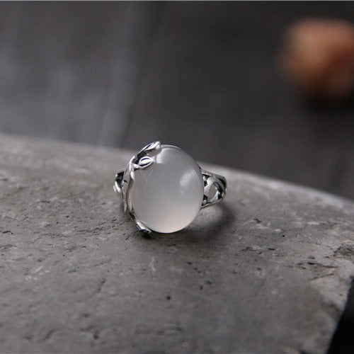 Romantic Silver Ring for Special Moments