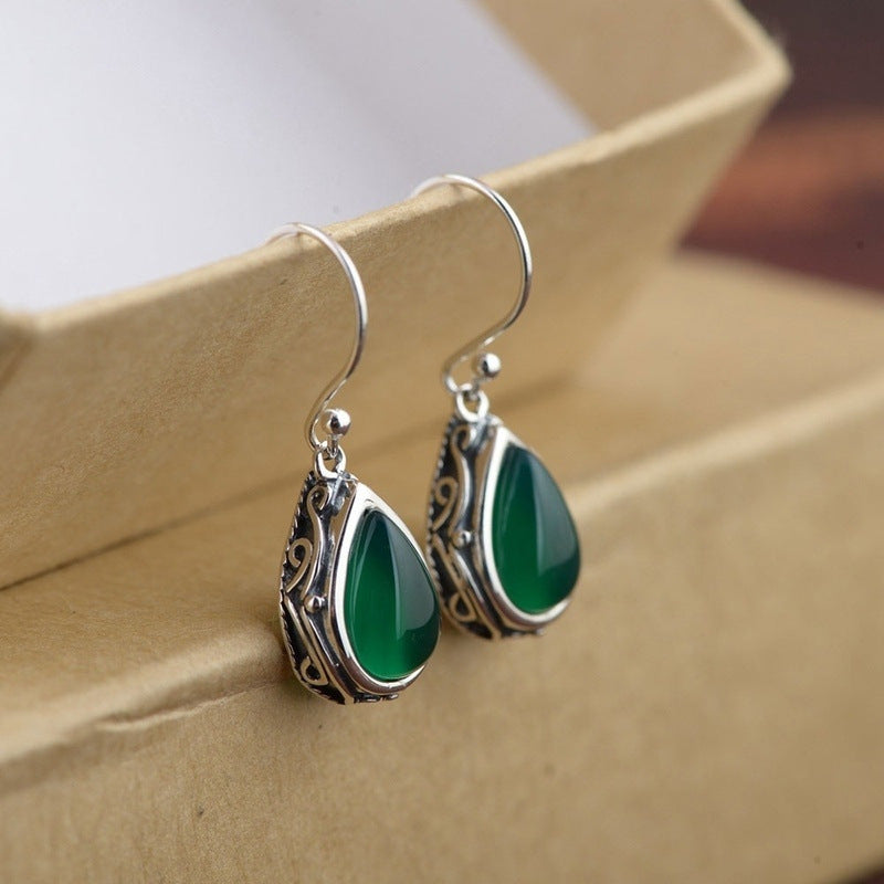Vintage Handmade Silver Earring