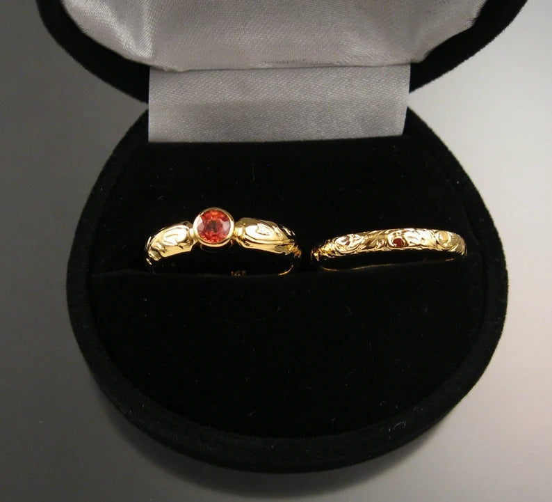 Romantic Gold Ring for Special Moments