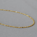 Vintage Handmade Gold Necklace