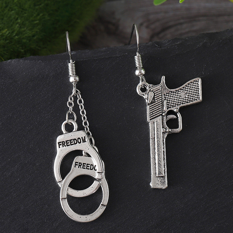 Vintage Handmade Silver Earring