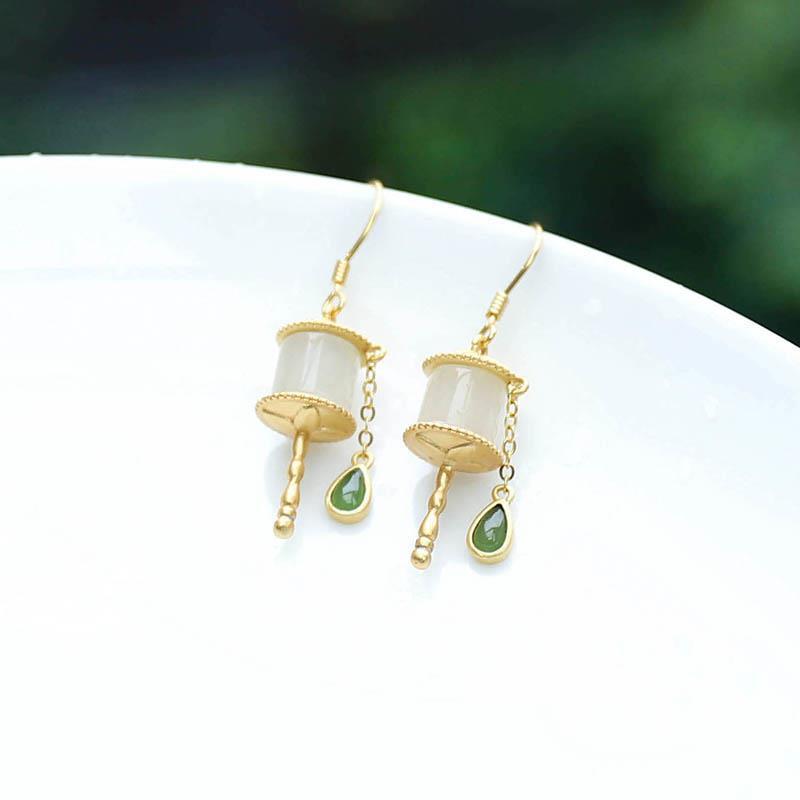 Vintage Handmade Silver Earring