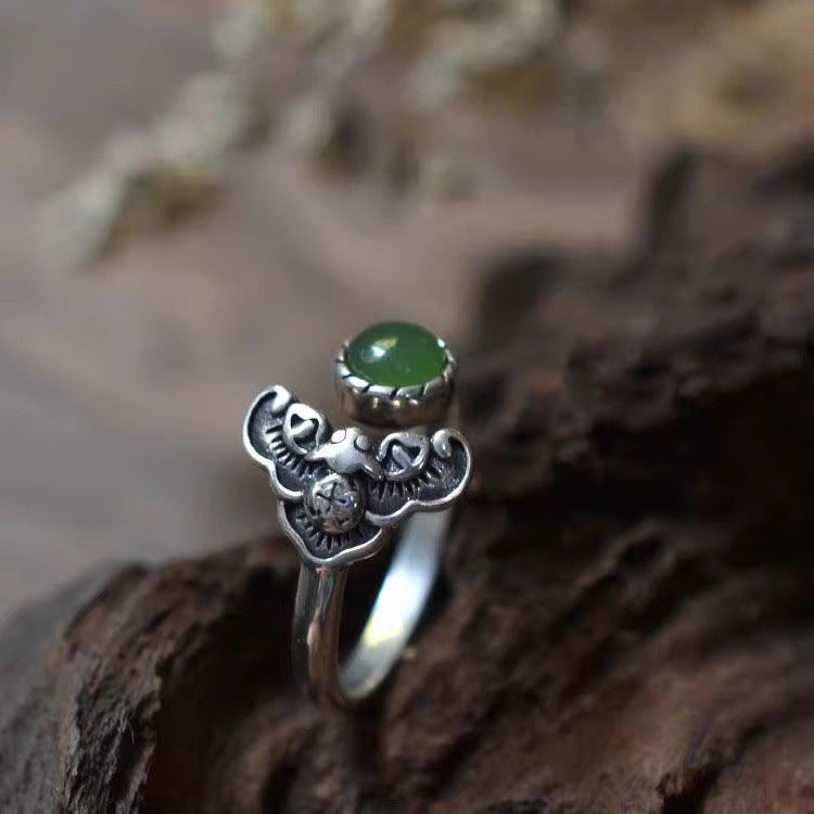 Delicate Artisan Gold Ring