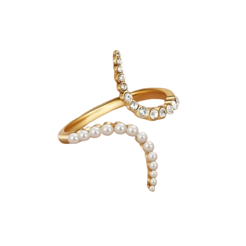 Delicate Artisan Gold Ring
