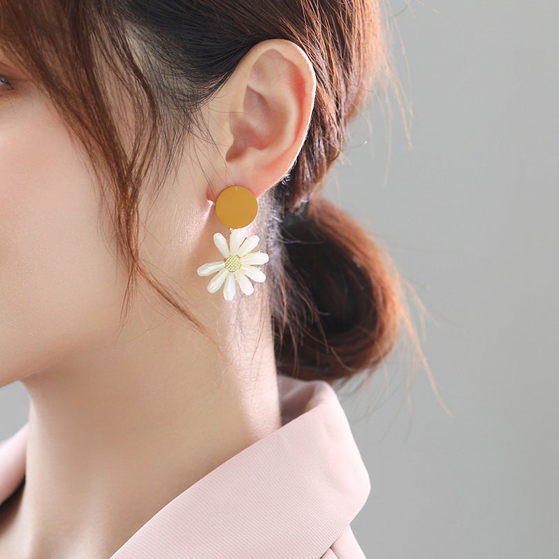 Delicate Artisan Silver Earring