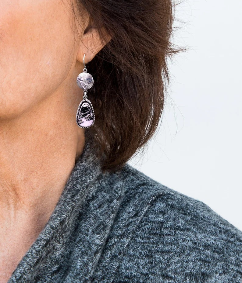 Delicate Artisan Silver Earring