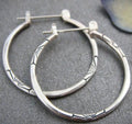 Vintage Handmade Silver Earring
