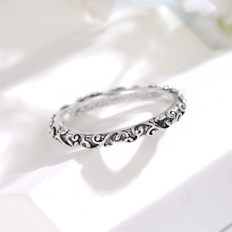 Beautiful Silver Ring with Unique Style