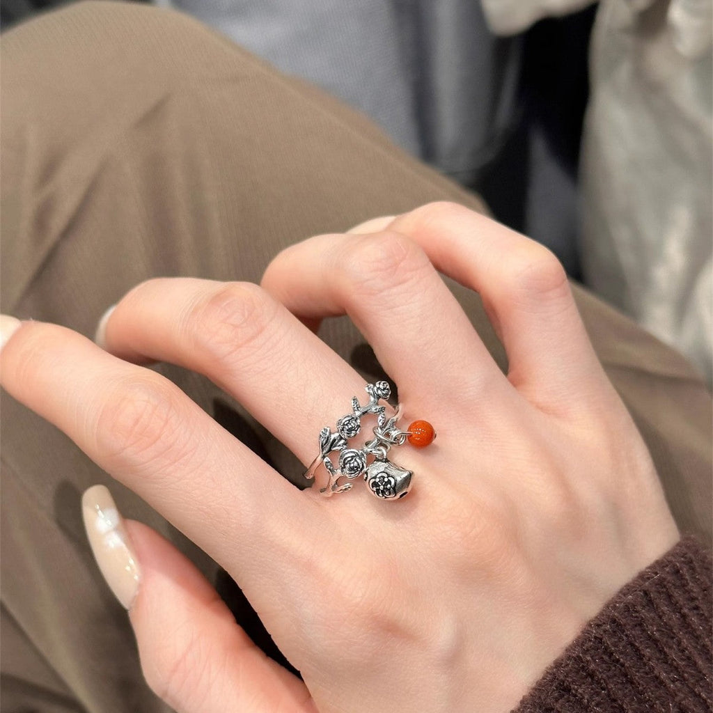 Delicate Artisan Silver Ring