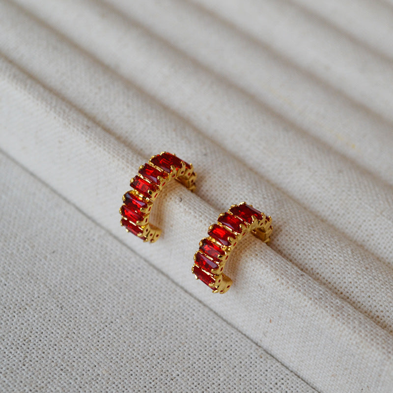 Delicate Artisan Silver Earring