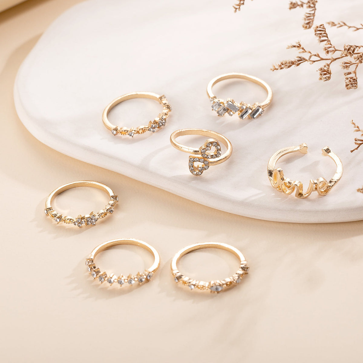 Beautiful Gold Ring with Unique Style