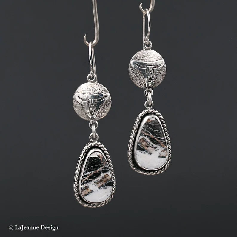 Delicate Artisan Silver Earring
