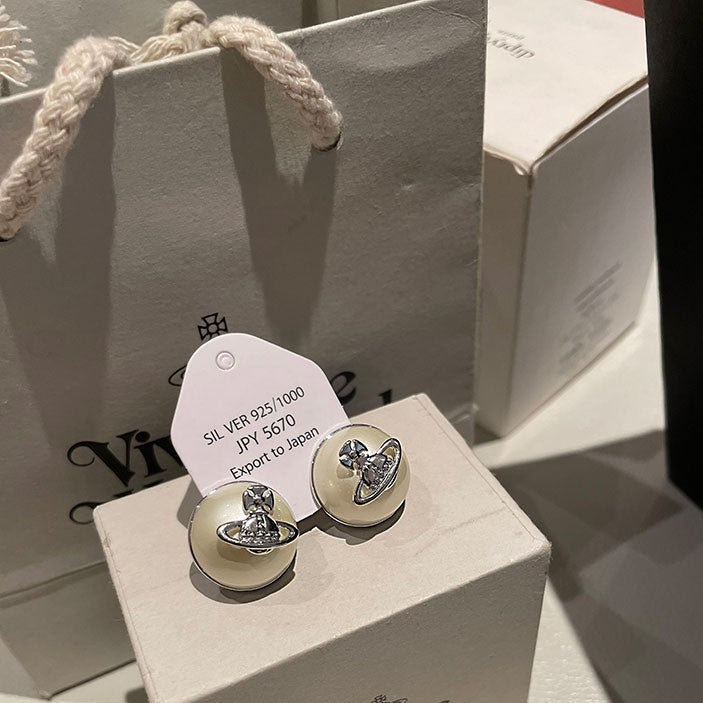 Vintage Handmade Pearl Earring