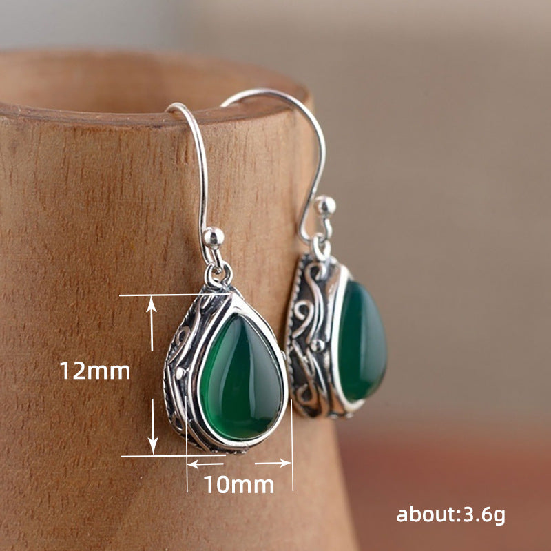 Vintage Handmade Silver Earring