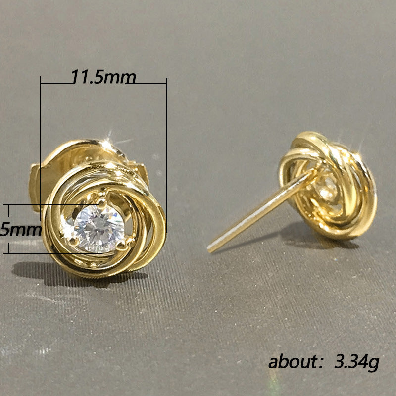 Stunning Gold Earring for Daily Wear