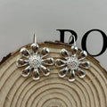 Romantic Silver Earring for Special Moments