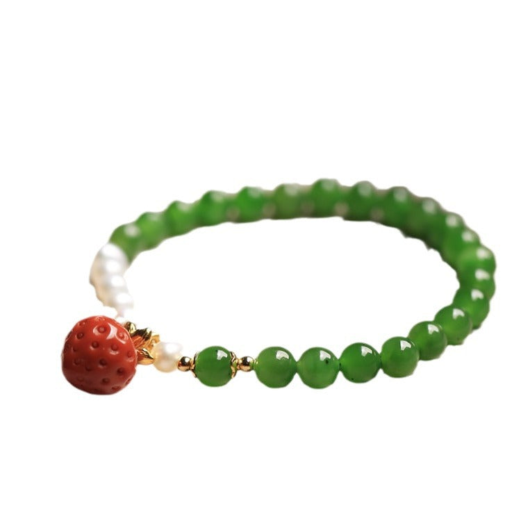 Delicate Artisan Pearl Bracelet