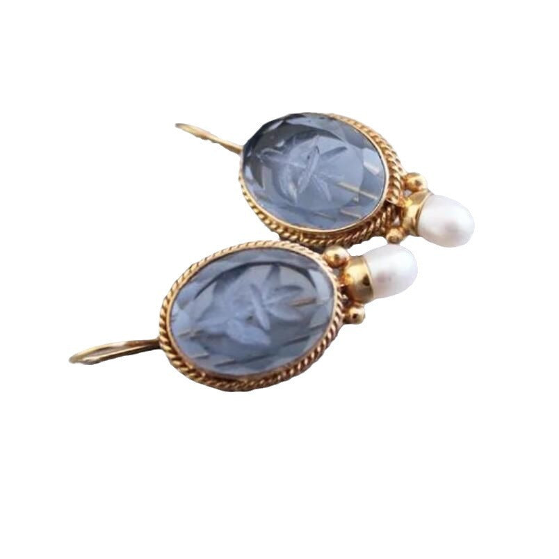 Delicate Artisan Pearl Earring