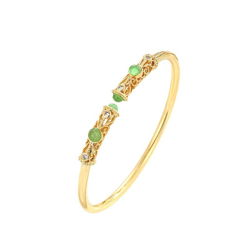 Vintage Handmade Gold Bracelet