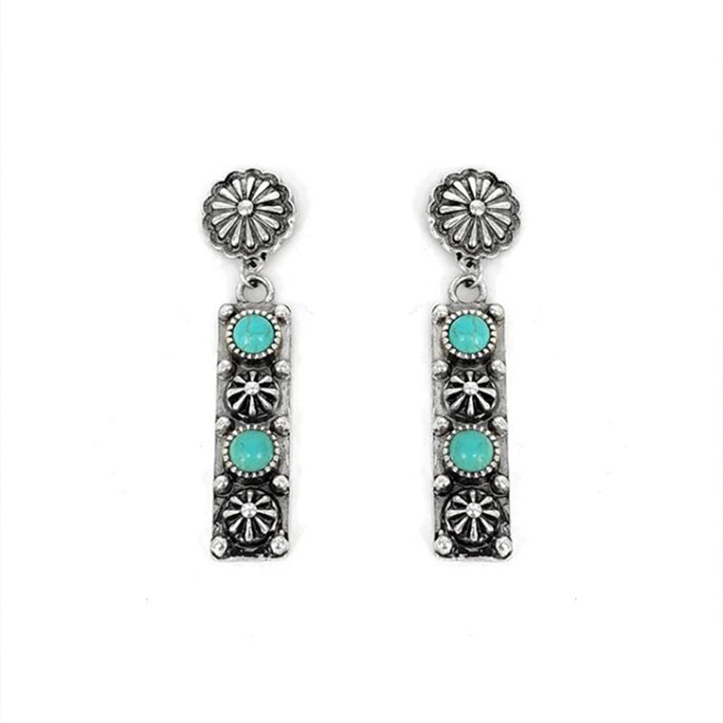 Vintage Handmade Silver Earring