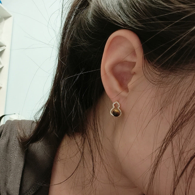 Vintage Handmade Silver Earring