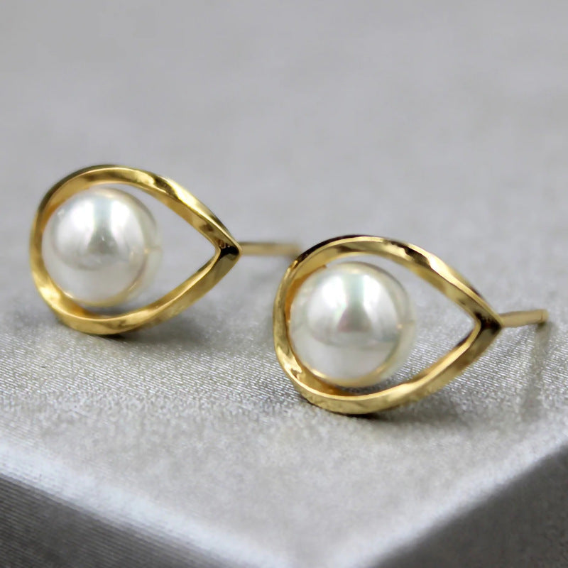 Vintage Handmade Pearl Earring