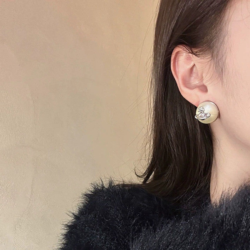 Vintage Handmade Pearl Earring