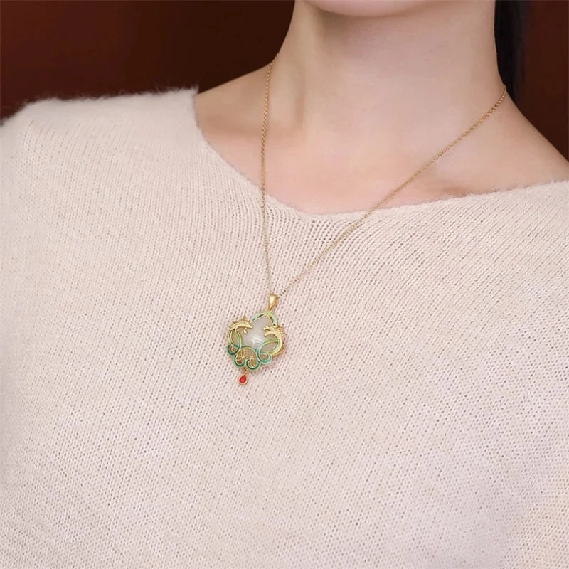 Delicate Artisan Gold Necklace