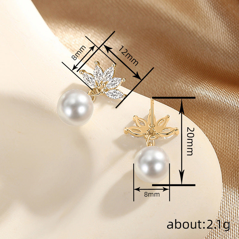 Vintage Handmade Pearl Earring