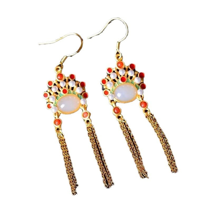 Delicate Artisan Silver Earring