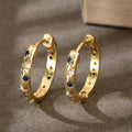 Vintage Handmade Gold Earring