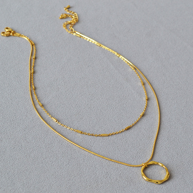 Delicate Artisan Gold Necklace