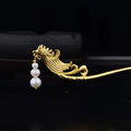 Beautiful Gold Pendant with Unique Style