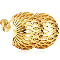 Vintage Handmade Gold Earring