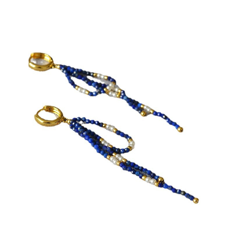 Delicate Artisan Pearl Earring